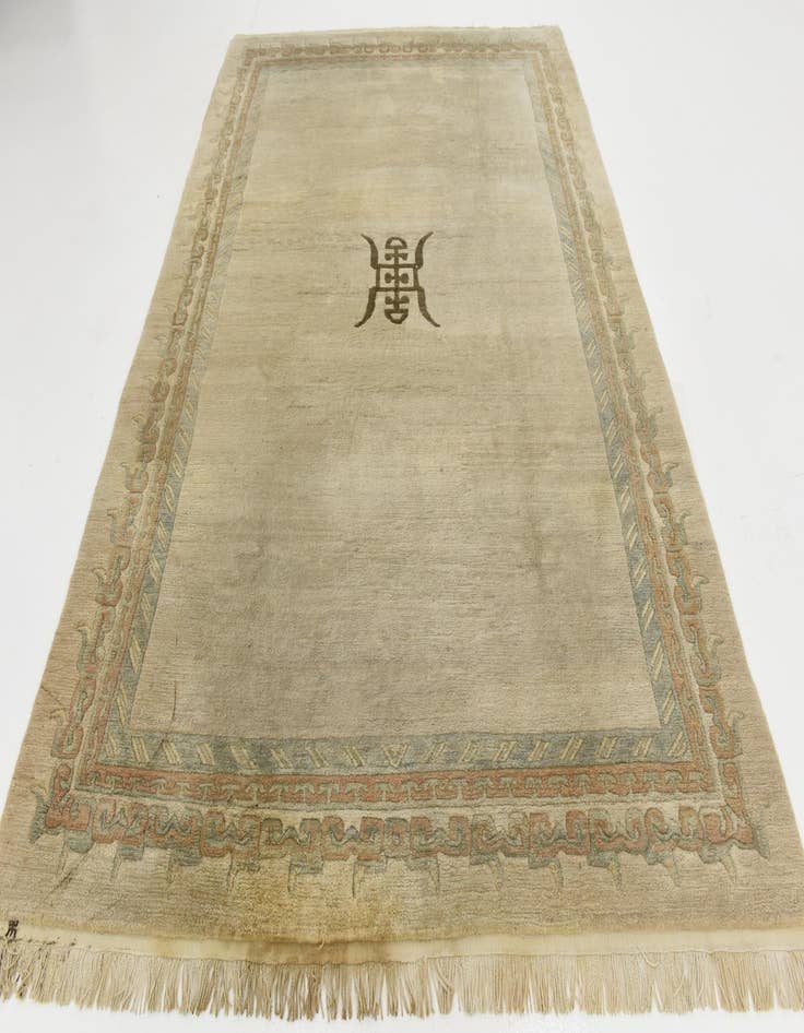 Detail image of  6' 8 x 9' 6  Hand Knotted Nepal Wool Rug
