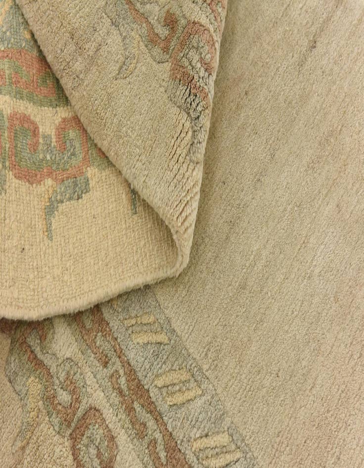 Detail image of  6' 8 x 9' 6  Hand Knotted Nepal Wool Rug