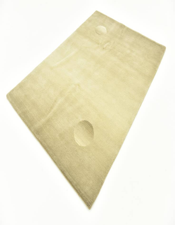 Detail image of  4' 7 x 6' 7  Hand Knotted Nepal Wool Rug