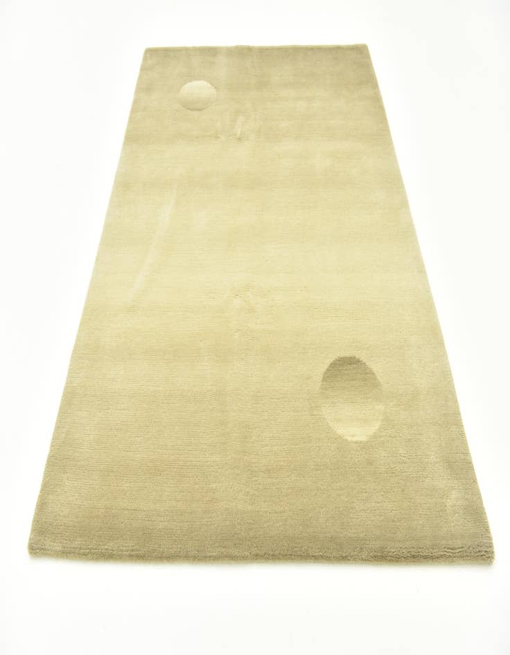 Detail image of  4' 7 x 6' 7  Hand Knotted Nepal Wool Rug