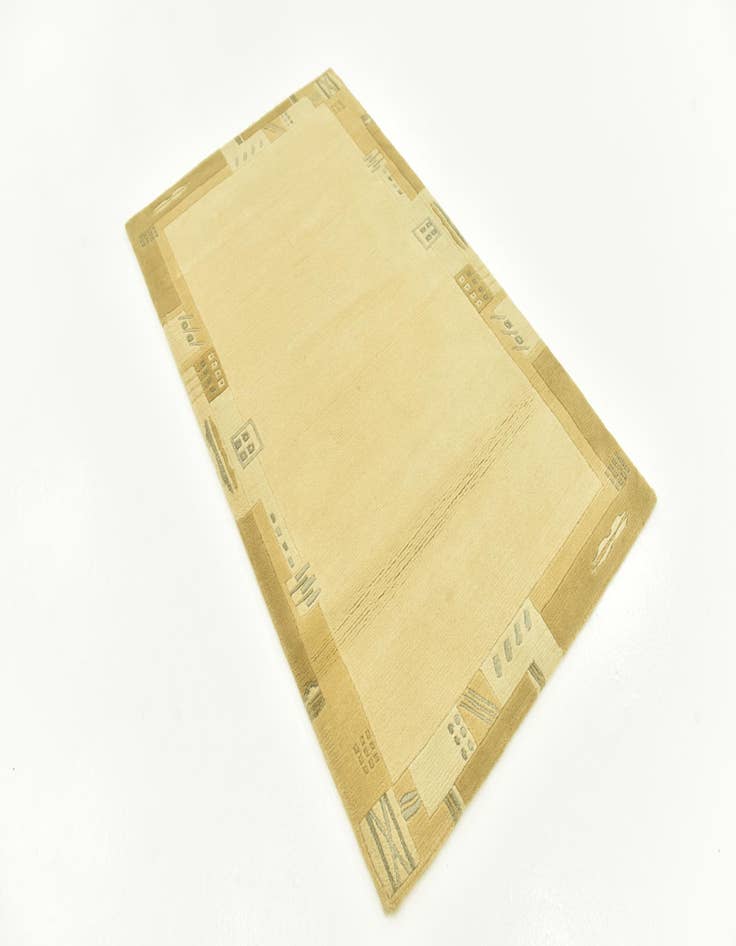 Detail image of  3' 1 x 5' 3  Hand Knotted Nepal Wool Rug