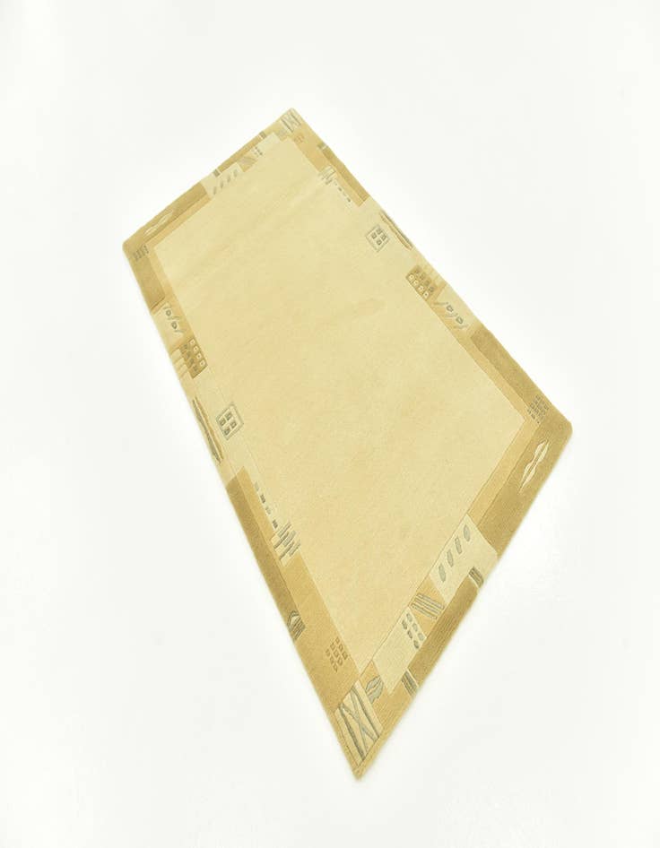 Detail image of  3' 1 x 5' 2  Hand Knotted Nepal Wool Rug