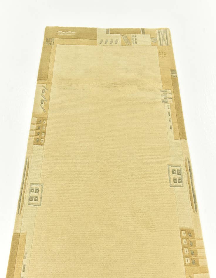 Detail image of  3' 1 x 5' 2  Hand Knotted Nepal Wool Rug