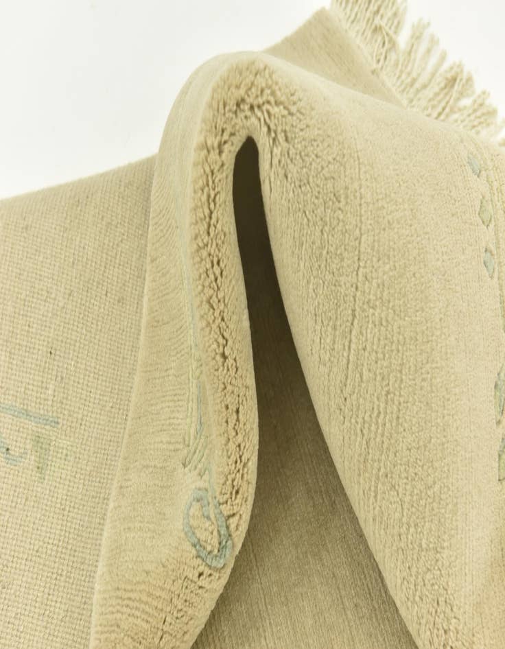 Detail image of  5' 8 x 8' 1  Hand Knotted Nepal Wool Rug