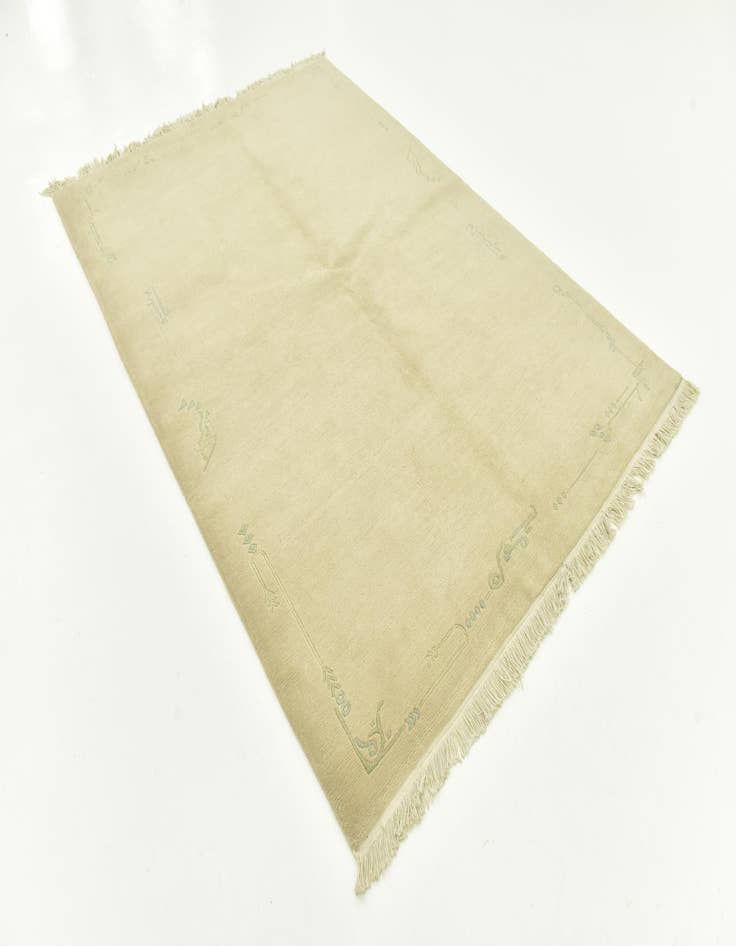 Detail image of  5' 8 x 8' 1  Hand Knotted Nepal Wool Rug