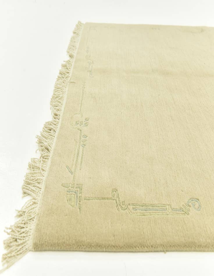 Detail image of  5' 8 x 8' 1  Hand Knotted Nepal Wool Rug