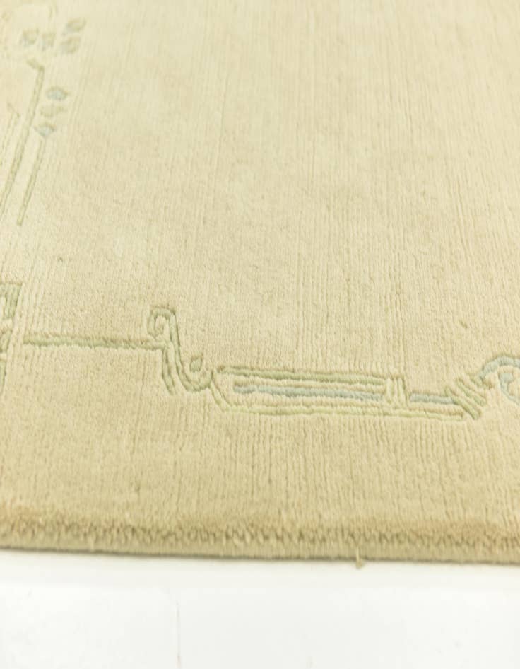 Detail image of  5' 8 x 8' 1  Hand Knotted Nepal Wool Rug