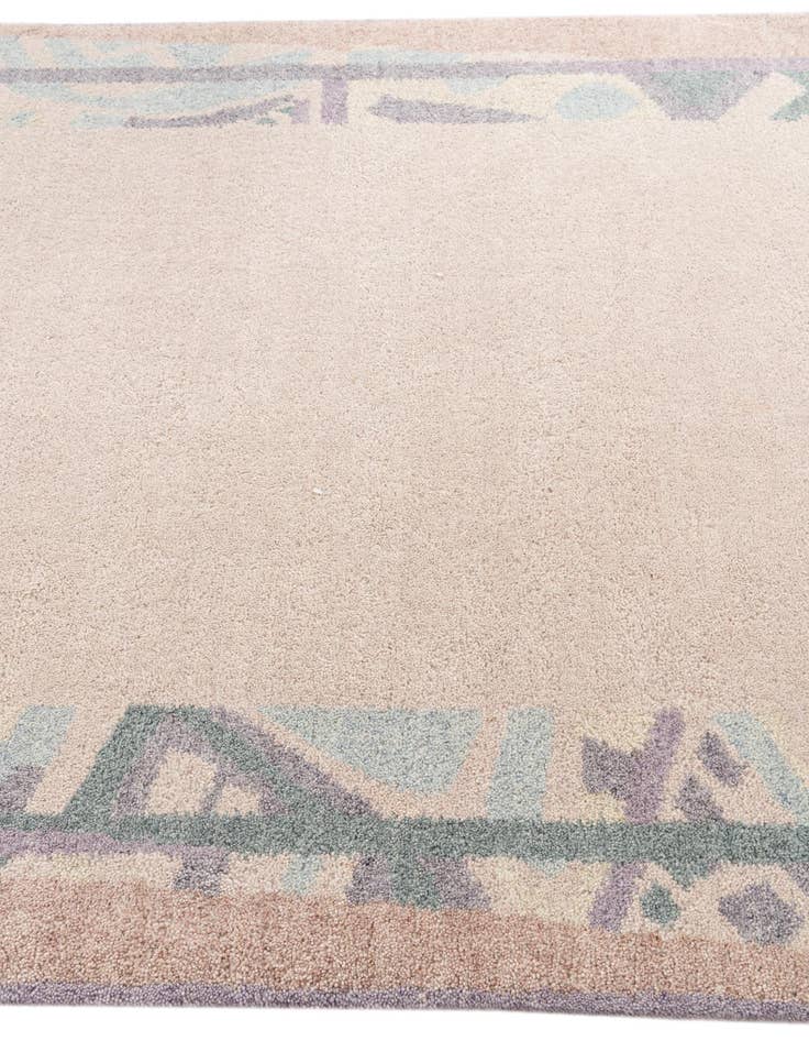 Detail image of  5' 6 x 7' 8  Hand Knotted Nepal Wool Rug