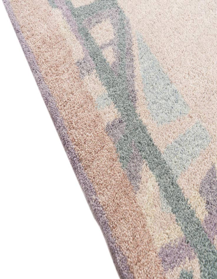 Detail image of  5' 6 x 7' 8  Hand Knotted Nepal Wool Rug