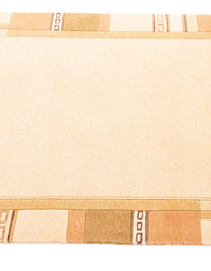 Detail image of  4' x 6'  Hand Knotted Nepal Wool Rug