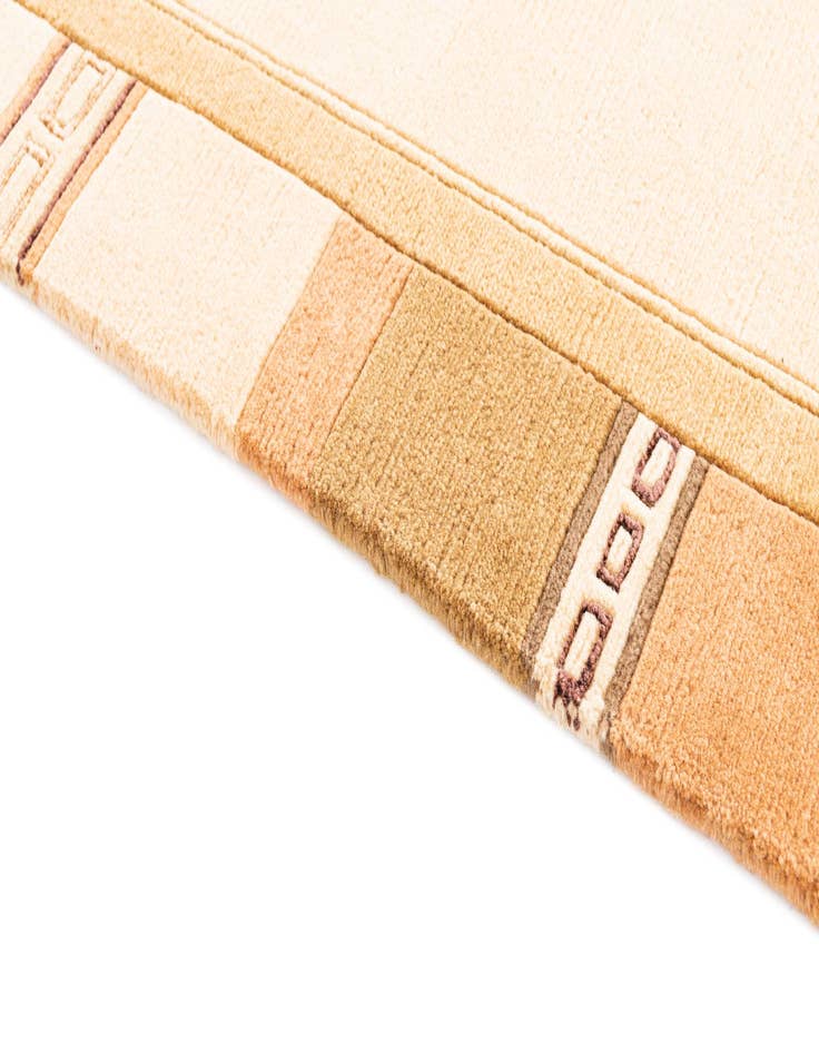 Detail image of  4' x 6'  Hand Knotted Nepal Wool Rug