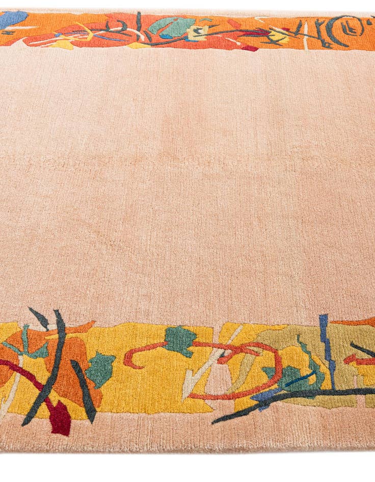 Detail image of  5' 7 x 8' 1  Hand Knotted Nepal Wool Rug