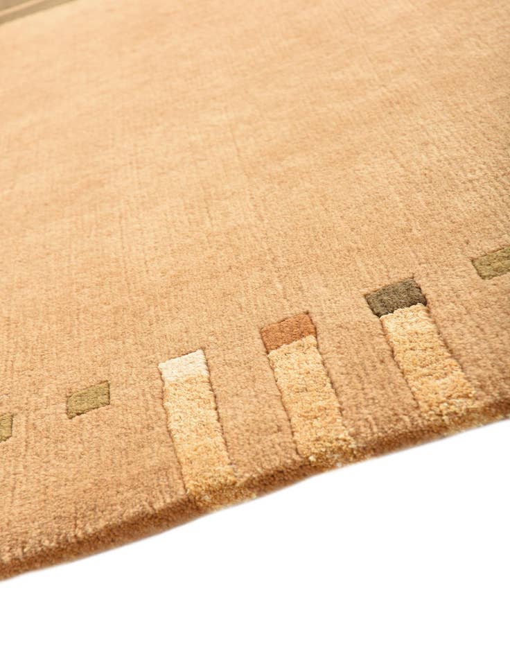 Detail image of  4' 8 x 6' 6  Hand Knotted Nepal Rug