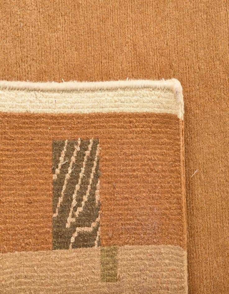 Detail image of  4' 8 x 6' 6  Hand Knotted Nepal Rug