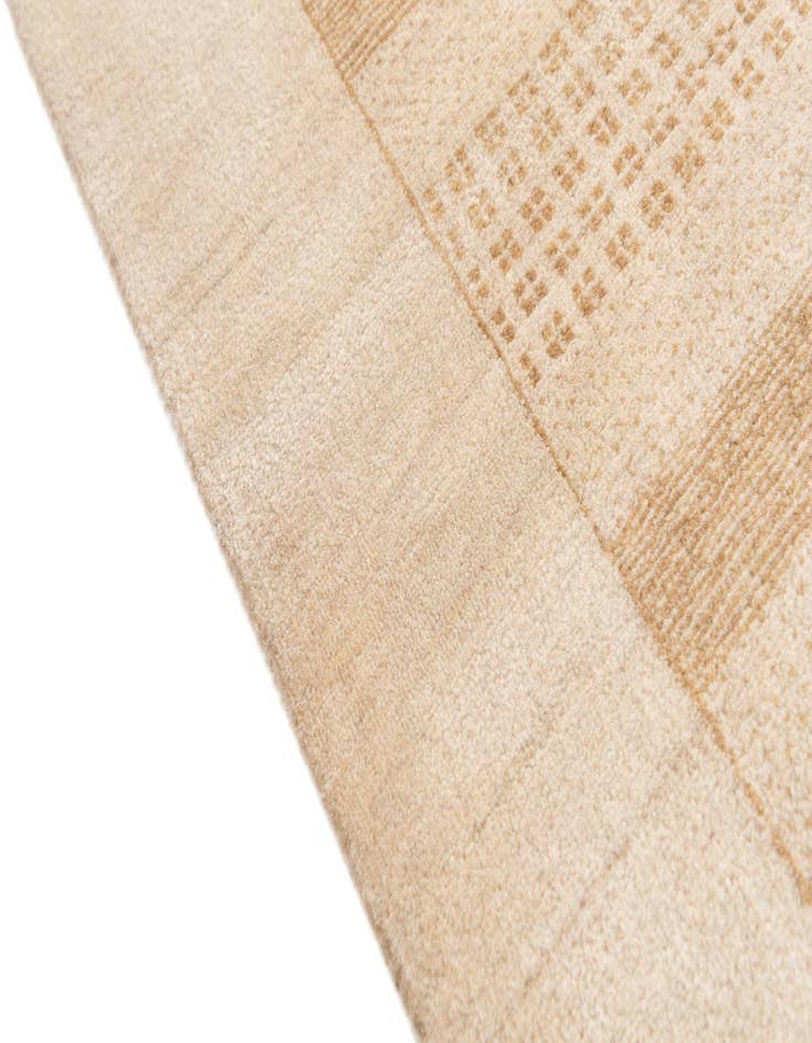 Detail image of  4' 7 x 6' 5  Hand Knotted Nepal Wool Rug