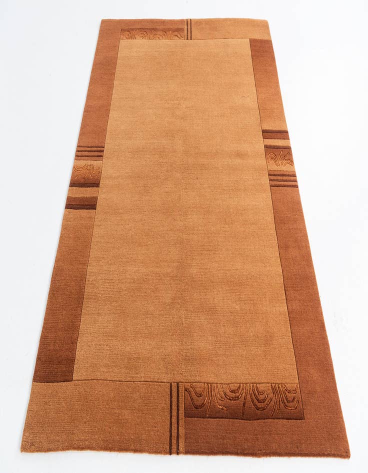 Detail image of  4' 8 x 6' 7  Hand Knotted Nepal Rug