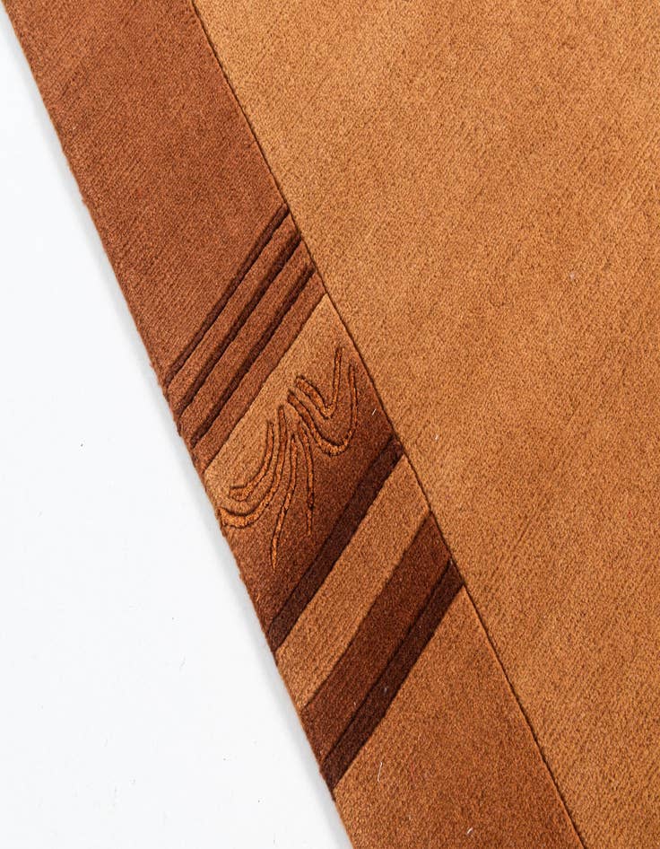 Detail image of  4' 8 x 6' 7  Hand Knotted Nepal Rug