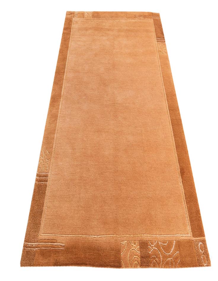 Detail image of  4' 8 x 6' 7  Hand Knotted Nepal Rug