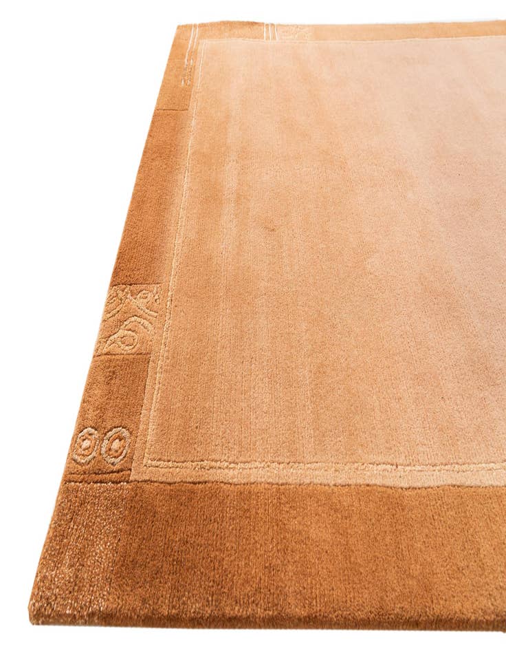 Detail image of  4' 8 x 6' 7  Hand Knotted Nepal Rug