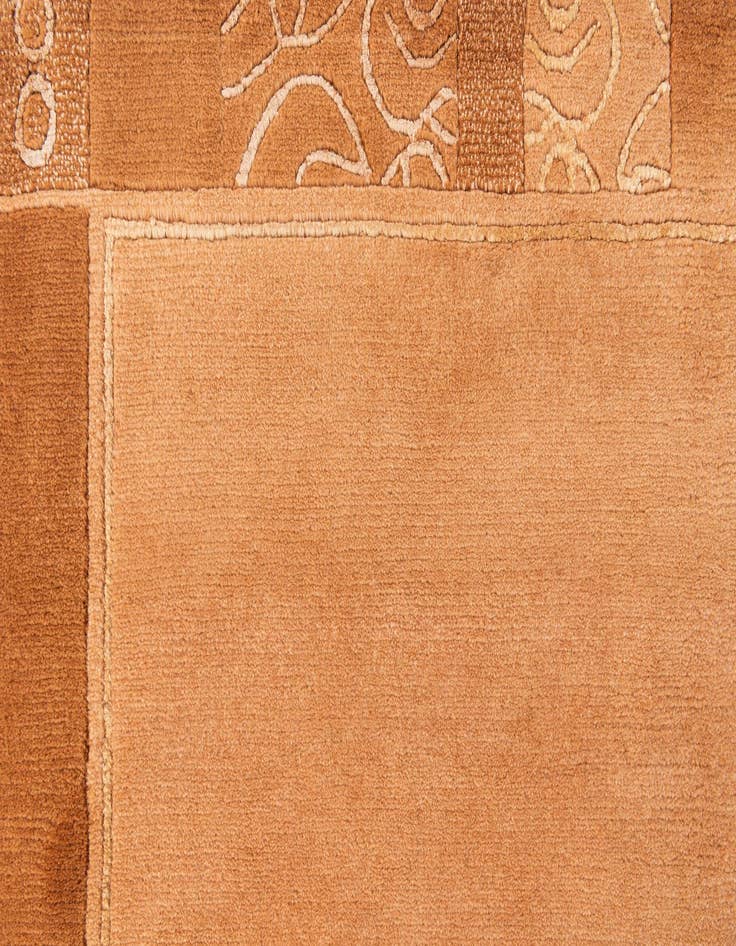 Detail image of  4' 8 x 6' 7  Hand Knotted Nepal Rug