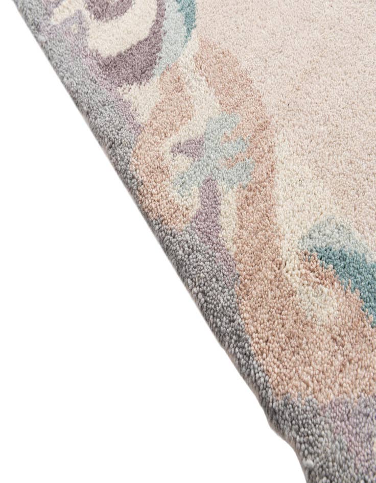 Detail image of  5' 7 x 7' 6  Hand Knotted Nepal Wool Rug