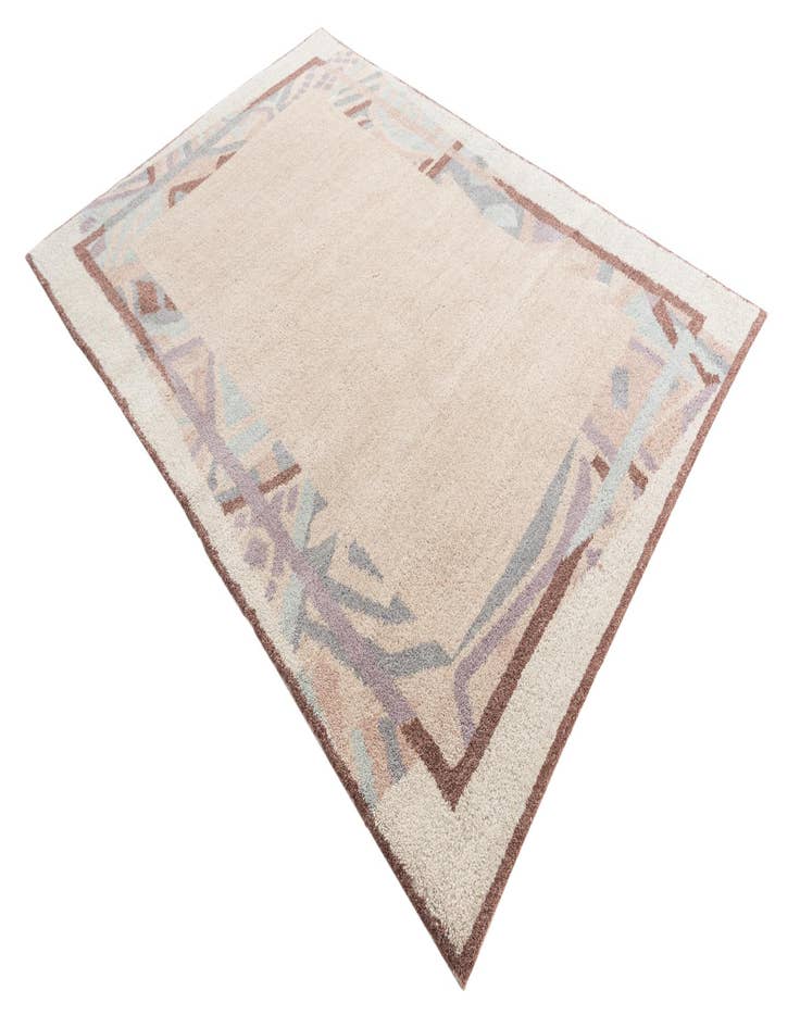 Detail image of  5' 6 x 7' 10  Hand Knotted Nepal Wool Rug