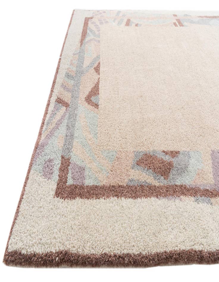 Detail image of  5' 6 x 7' 10  Hand Knotted Nepal Wool Rug