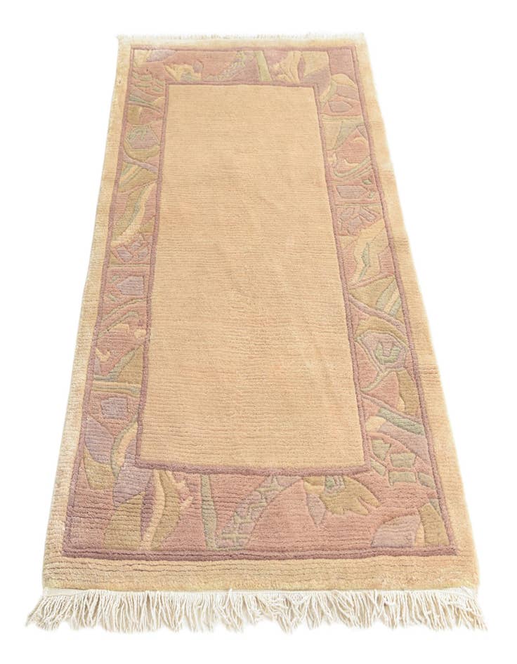 Detail image of 2' 6 x 4' 7 Hand Knotted Nepal Wool Rug