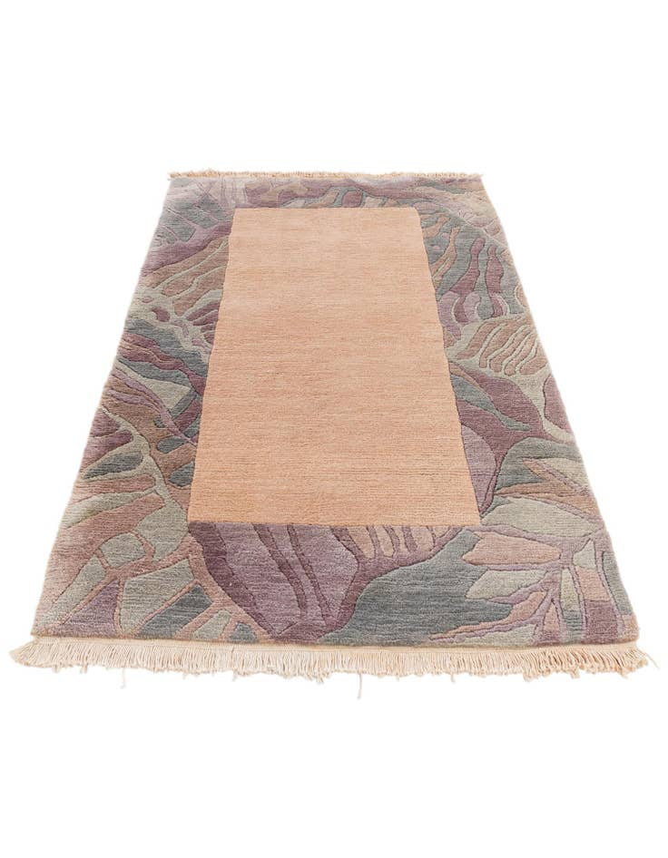 Detail image of  3' 1 x 5' 4  Hand Knotted Nepal Wool Rug