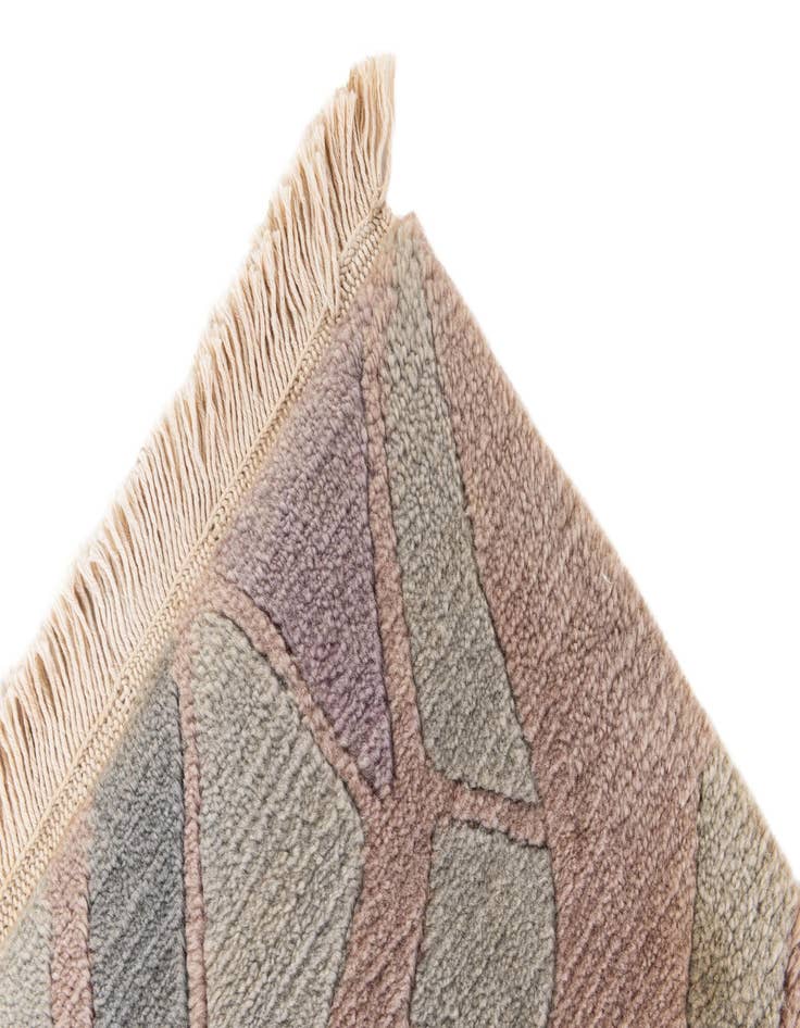 Detail image of  3' 1 x 5' 4  Hand Knotted Nepal Wool Rug