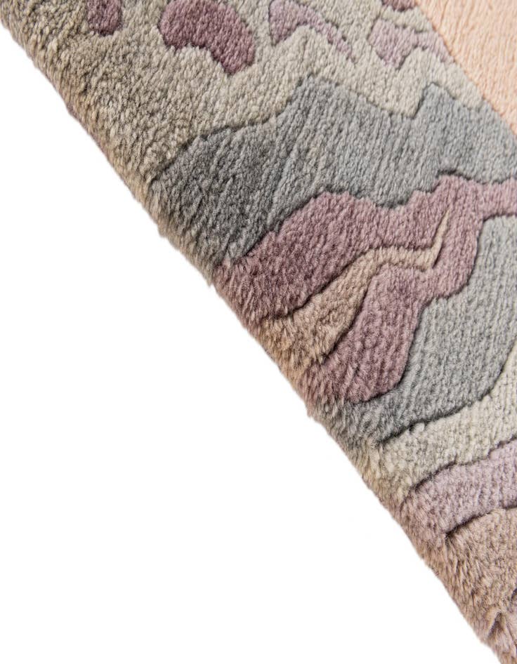 Detail image of  3' 1 x 5' 4  Hand Knotted Nepal Wool Rug