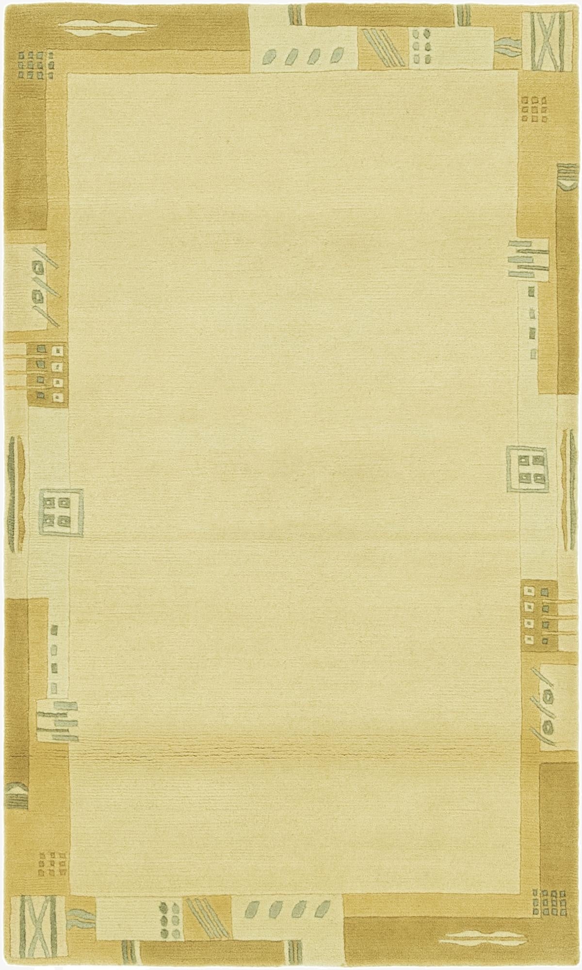  3' 1 x 5' 2  Hand Knotted Nepal Wool Rug