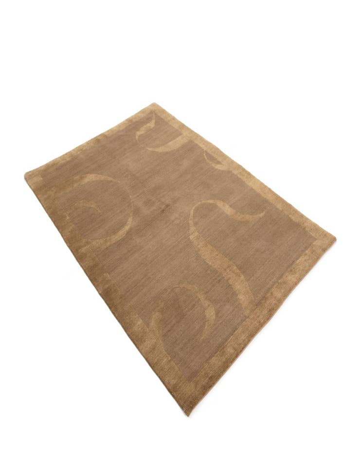 Detail image of  4' x 5' 11  Hand Knotted Odegard Rug