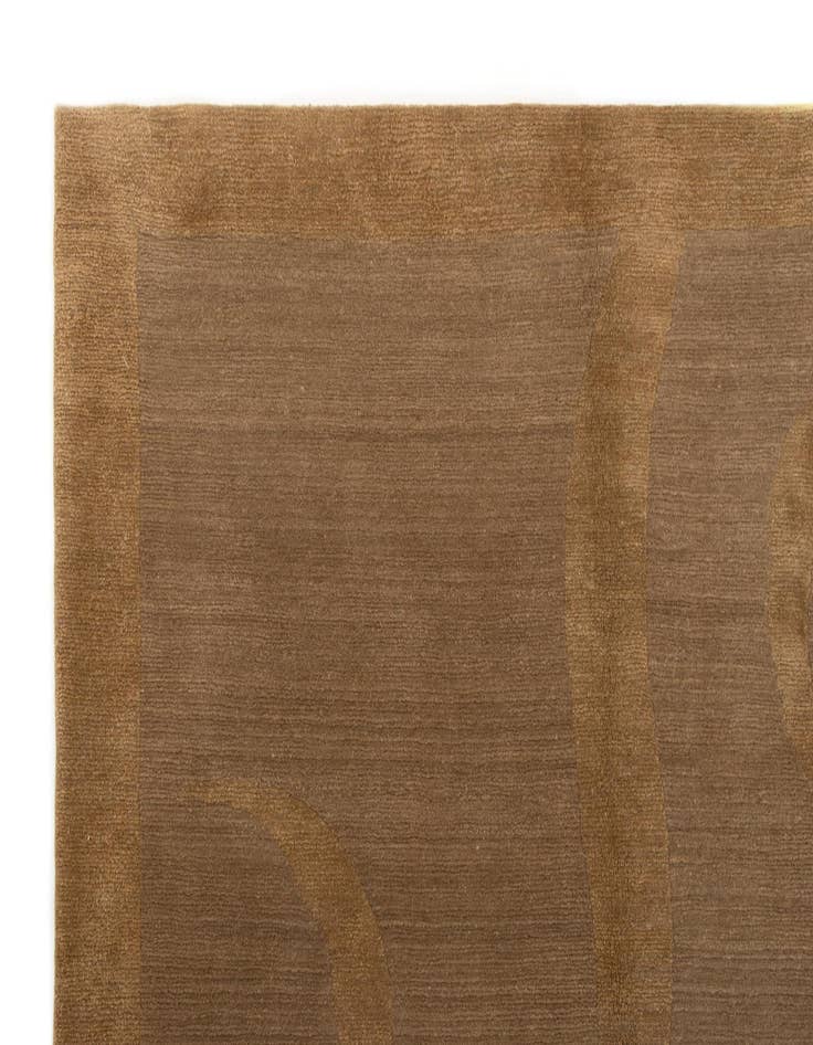 Detail image of  4' x 5' 11  Hand Knotted Odegard Rug