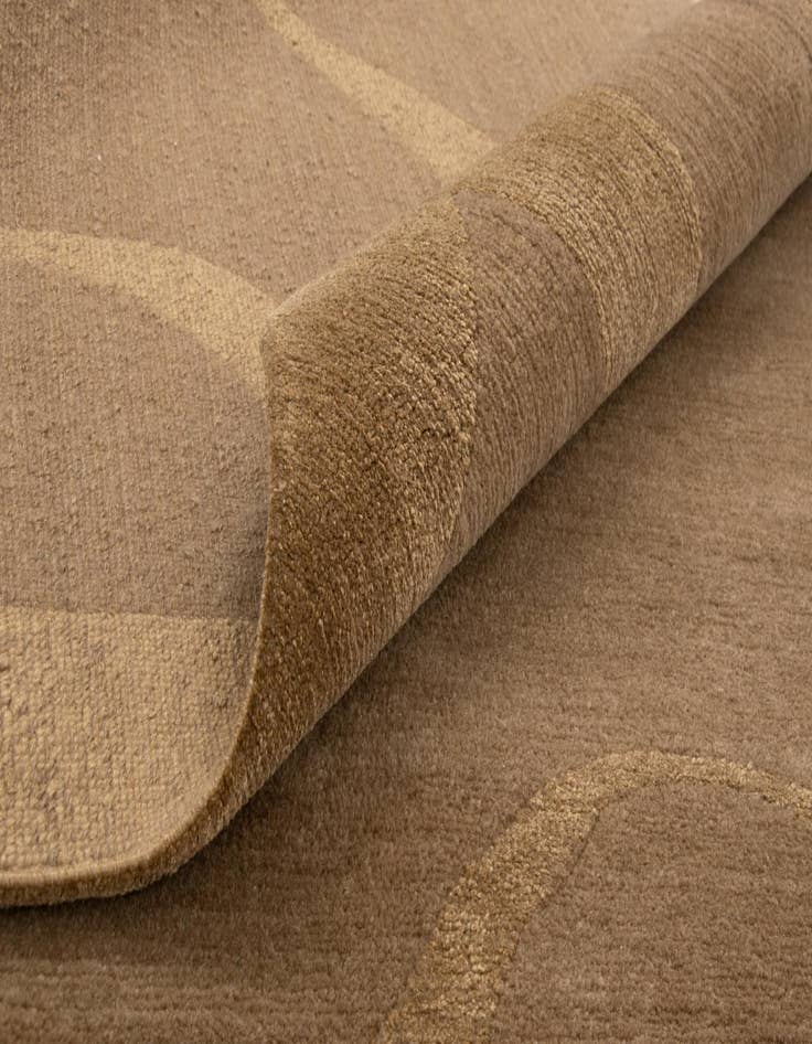 Detail image of  4' x 5' 11  Hand Knotted Odegard Rug