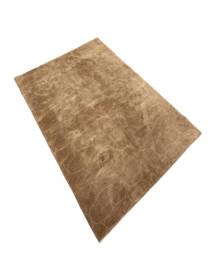 Detail image of  4' 9 x 6' 8  Hand Knotted Odegard Rug