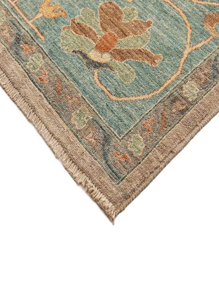 Detail image of  9' x 12'  Hand Knotted Oushak Rug