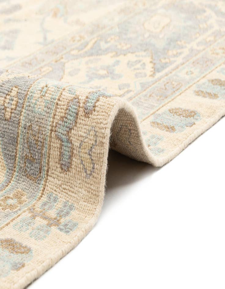 Detail image of  9' 1 x 12' 1  Hand Knotted Oushak Rug