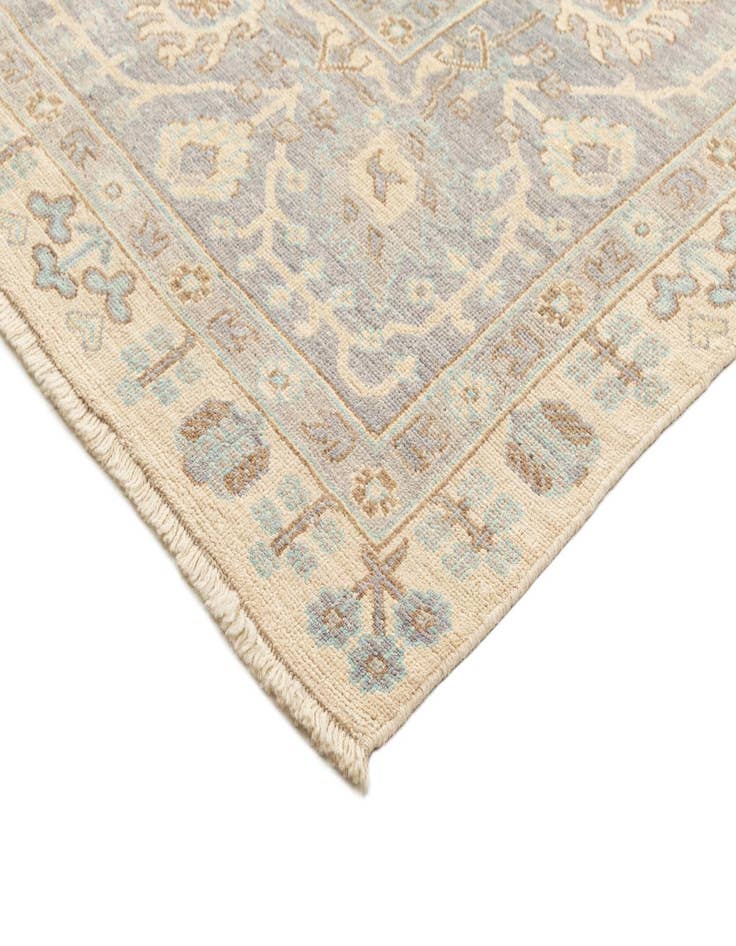 Detail image of  9' 1 x 12' 1  Hand Knotted Oushak Rug