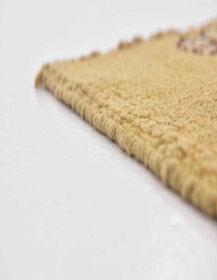 Detail image of  4' 5 x 6' 6  Hand Knotted Oushak Wool Rug