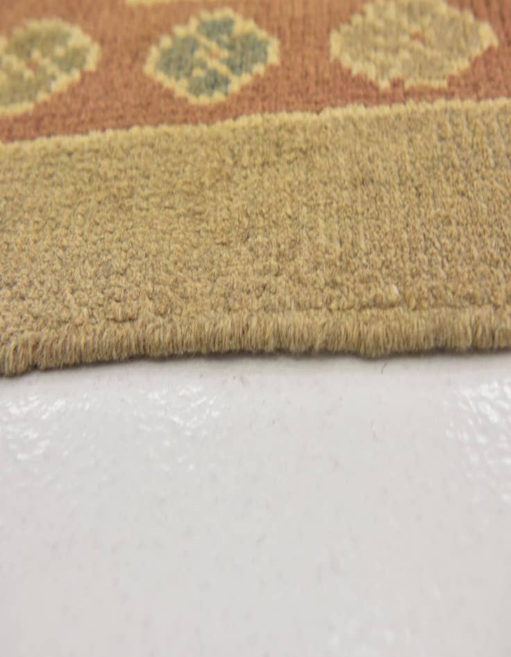 Detail image of  9' 6 x 13'  Hand Knotted Oushak Wool Rug