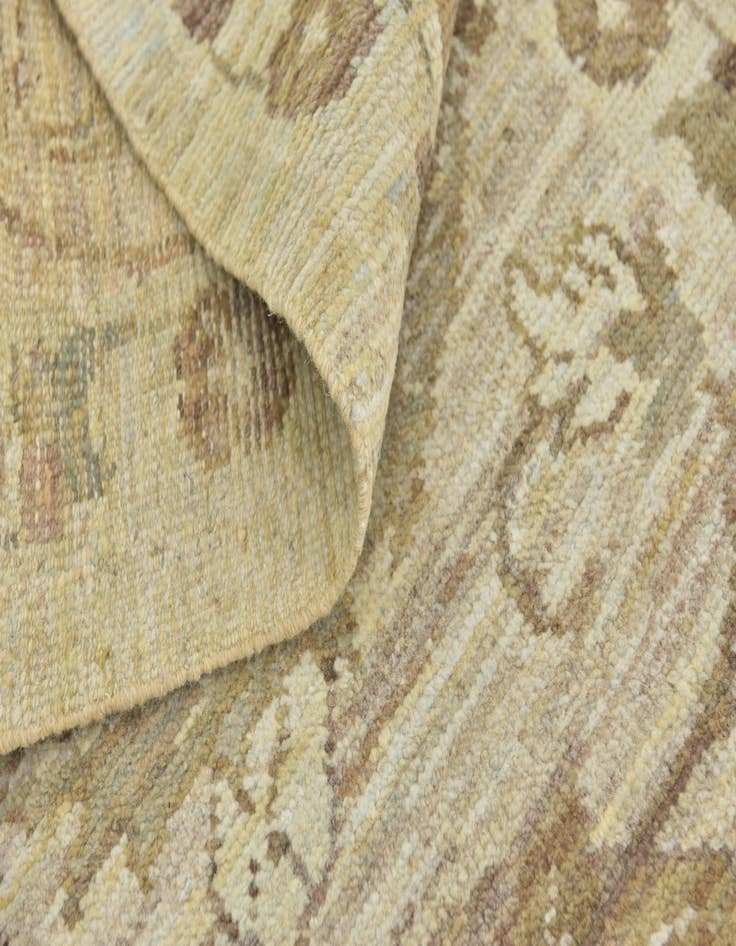 Detail image of  11' 5 x 16' 2  Hand Knotted Oushak Wool Rug