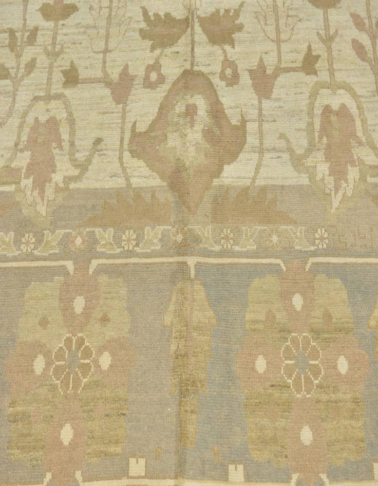 Detail image of  11' 7 x 15' 9  Hand Knotted Oushak Wool Rug