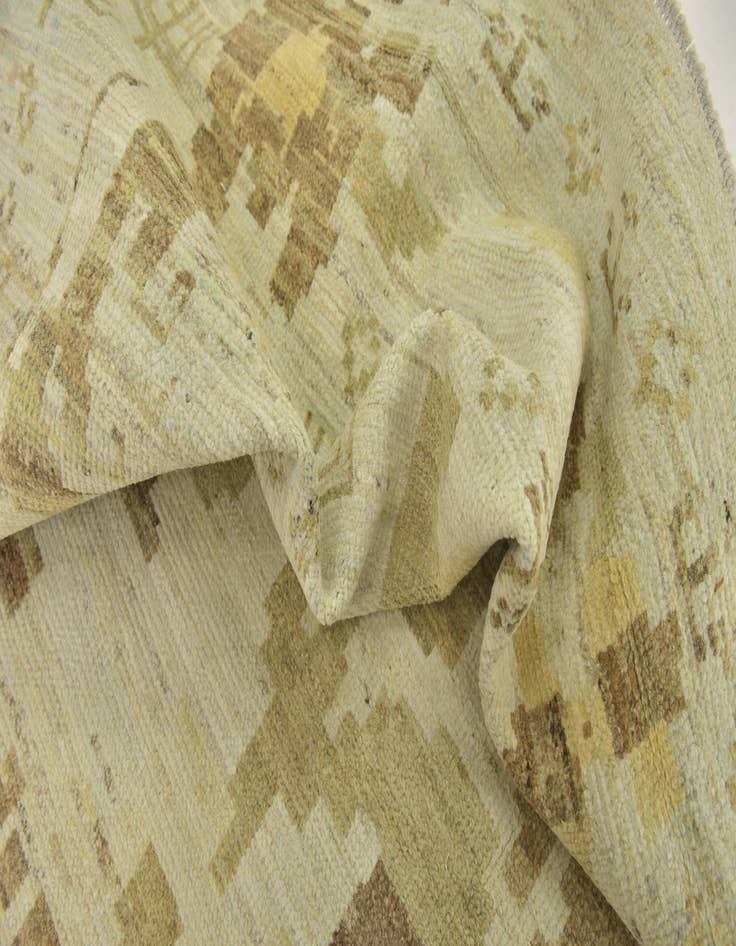 Detail image of  12' 2 x 15' 6  Hand Knotted Oushak Wool Rug