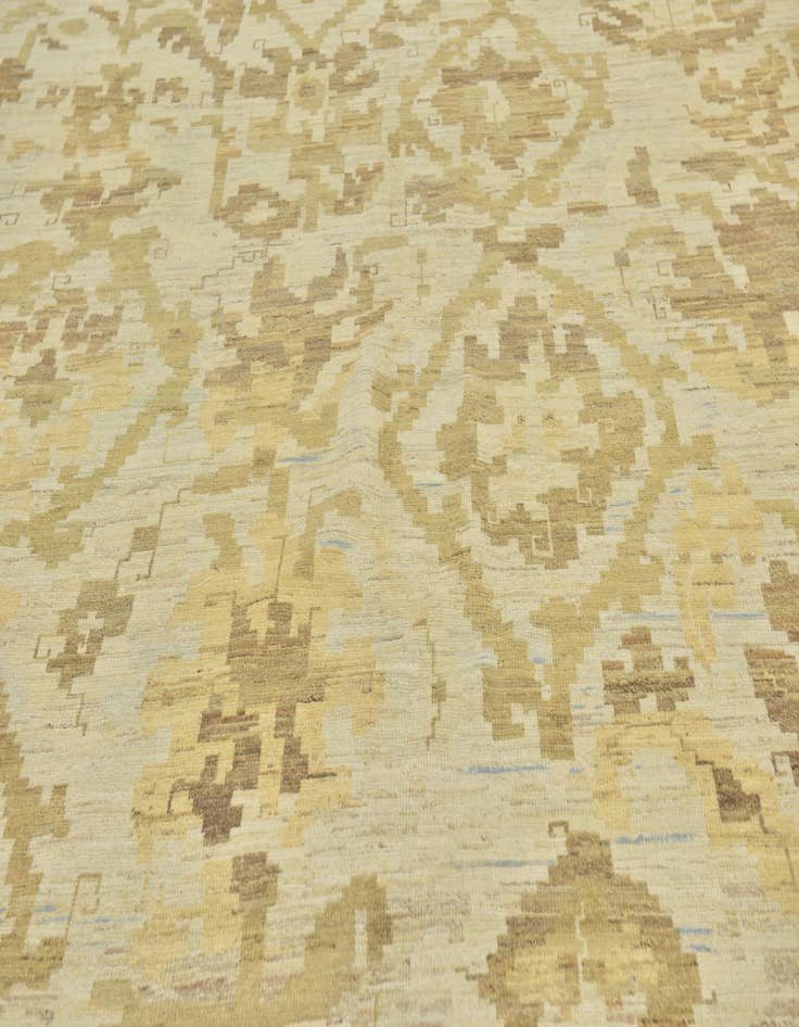Detail image of  12' 2 x 15' 6  Hand Knotted Oushak Wool Rug