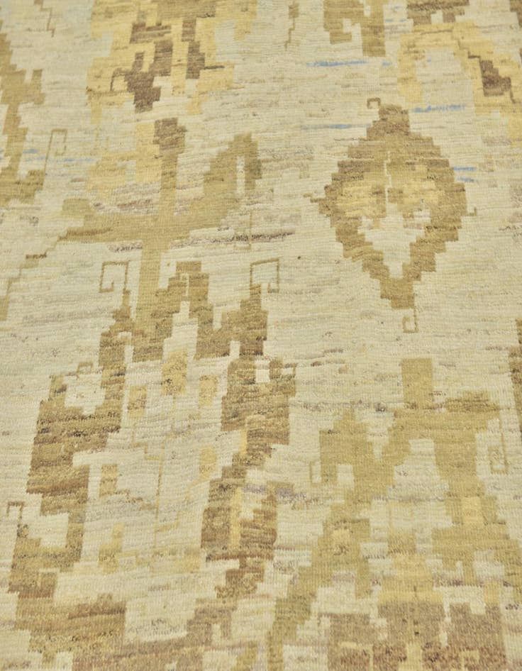 Detail image of  12' 2 x 15' 6  Hand Knotted Oushak Wool Rug