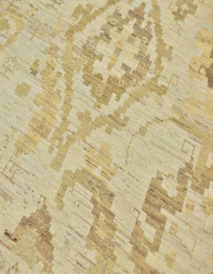 Detail image of  12' 2 x 15' 6  Hand Knotted Oushak Wool Rug