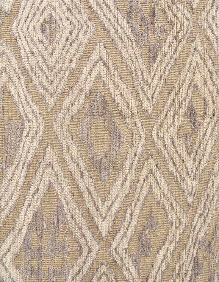 Detail image of  9' 1 x 12' 6  Hand Knotted Oushak Wool Rug