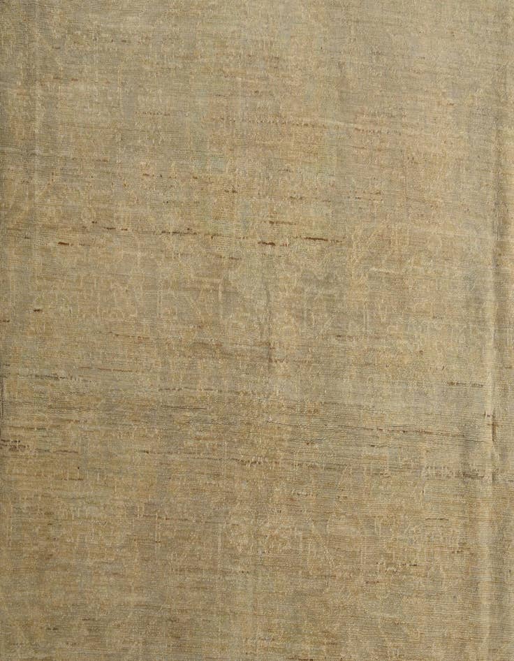 Detail image of  7' 10 x 10' 4  Hand Knotted Oushak Wool Rug