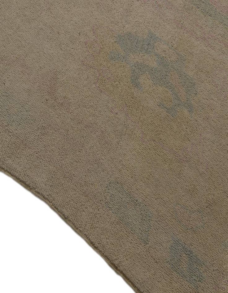 Detail image of  9' 9 x 14'  Hand Knotted Oushak Wool Rug